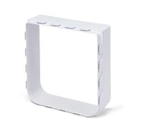 Closer Pets Wall Liner - Compatible with Large Closer Pets, Cat Mate & Dog Mate Pet Flaps 221 & 357, White (Pack of 1)