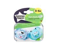 Closer to Nature Fun Style Soothers, 0-6 months - 2 soothers