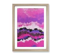 Closer To The Start Abstract Framed Print | A2 Oak Framed Wall Art | Ready to Hang | Abstract Fantasy Picture | Living Room Bedroom Lounge Office