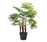 Closer2Nature Artificial 2ft Lady Mini Palm Tree; Green Indoor Plant - Realistic Artificial Plants Palm Tree; Perfect Faux Outdoor Plants or Aesthetic Room Decor; Kitchen, Lounge and Office