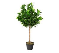 Closer2Nature Artificial 3ft Bay Laurel Tree - Artificial Topiary Trees; Boxwood Topiary Tree, Decorative Trees for Indoors and Outdoors - Topiary Plants