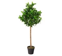 Closer2Nature Artificial 4ft Bay Laurel Tree - Topiary Trees Artificial; Boxwood Topiary Tree, Artificial Topiary Trees Outdoors, Indoors - Topiary Plants