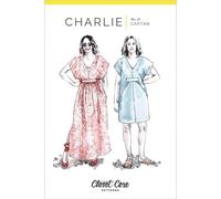 Closet Case Files Ladies Easy Sewing Pattern Charlie Caftan
