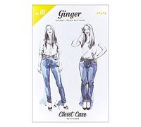 Closet Case Patterns Closet Case Ginger Skinny Jeans Multi