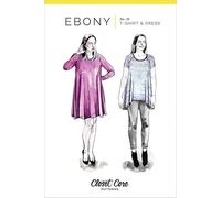 Closet Core Patterns Sewing Pattern Ebony Dress & Top Dresses, Tops