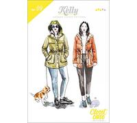 Closet Core Patterns Sewing Pattern Kelly Anorak Coats, Jackets