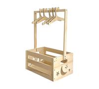 Closet Crate Hanger Rack Child's Room Storage Box Organizer