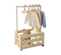 Closet Crate Hanger Rack Child's Room Storage Box Organizer