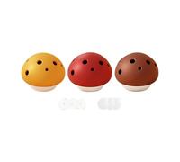 Closet Deodoriser for Attaching - Set of 3 Odour Neutralizers for Cabinets and Shoe Cabinets - Mushroom Against Odors and Moths - Includes 3 Scented Tablets