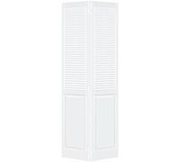 Closet Door, Bi-Fold, Traditional Louver-Panel Solid Core Unfinished 80 in. x 30 in.