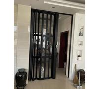 Closet Sliding Door Accordian Door Space Saving Pleated Folding Gate for Closet Pantry Cabinet Kitchen, Room Divider Foldable Gate Partition(WxH 29x80in(73.5x203cm))