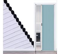 Closet Sliding Door Sliding Closet Doors 60-200cm Wide Honeycomb Structure Sliding Door, Retractable Room Divider with Frame System(32x80in (81x203cm))