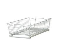 ClosetMaid 11 in. Pull Out Cabinet Organizer, Heavy Duty, Slide Out Pantry Shelves Drawers for Kitchen, Bathroom, White