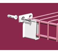 ClosetMaid Side Wall Brackets - Twin Pack