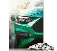 Closeup Car Being Washed Jigsaw Puzzles Puzzles for Adults Kids. 1000 Piece Whimsical Challenge Toy Educational Games Home Decoration for Educational Games Gifts 1000pcs (75x50cm)
