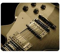 Closeup Music Gibson Les Paul Guitars Customized Rectangle Mousepad, Gaming Mouse Pad Mouse Mat