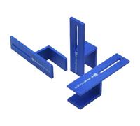 Closing Clips for Woodworking - Wardrobe Board Clamp, Fixed Jig 18mm | 3 Pack Precise Marking Tool for Cabinet Furniture Drawer Assembly Accessories
