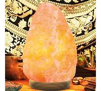 Clossy London 12-15 KG Himalayan Salt Lamp- Pink Crystal Light Home Décor Accessory with Button Control and British Style Electric Plug Fine Quality Relaxation Gifts for Men & Women