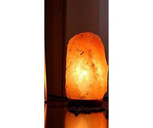 Clossy London 9-12 Kg Himalayan Salt Lamp- Pink Crystal Light Home Décor Accessory with Button Control and British Style Electric Plug Fine Quality Relaxation Gifts for Men & Women