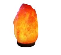 Clossy London Healing IONES Therapeutic Natural Himalayan Pink/Orange Crystal Rock Salt lamp (1-2 kg 17-21cm)