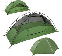 Clostnature Crux Lightweight Camping Tent - 1 Man Tent, Waterproof & Windproof 3 Season One Person Tent, Double Layer, Compact Easy Setup Design for Hiking, Backpacking, Festivals, Solo Camping