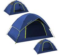 Clostnature Waterproof 2-Man Camping Tent - Compact 2 Person Lightweight Dome Tent for Backpacking, Easy Set Up Outdoor Tents with Kids for Camping, Hiking, Mountaineering, Motorcycle Travel