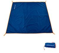Clostnature Waterproof Tent Footprint for Camping - Ultralight Camping Tarp, Tent Groundsheet for Camping, Black Footprint for Hammock, Heavy Duty Tent Floor Saver - Storage Bag Included
