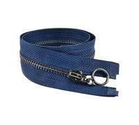Closure Metal Zippers, 3#, 15-70cm, for Clothes Close/Open-End, Zipper Down Coat Long, Zips Repair Kits, DIY Sewing Accessories