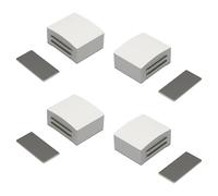 Closure Systems Noise Without Closet Door Stoppers Proof Cabinet Not Drill Doors Catches 4pcs for Cabinets Strong Wardrobe Door Catches