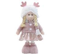 Cloth Baby Doll - Soft Cute Plush Baby Doll - Safe Toys with Adjustable Leg Plush Realistic Decoration for Toddler Play Colleagues Daughter Housewarming Friends Thanksgiving Birthday Valentine's Boy