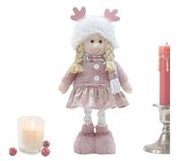 Cloth Baby Dolls | Soft Kids Cute Rag Doll,Plush Realistic Adjustable Leg Toddler Decoration for Housewarming Kids Daughter Son Boy Birthday Thanksgiving Valentines Colleagues Toddler
