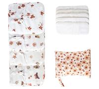 Cloth Baby Nappies - Soft Organic Baby Briefs, Eco-Friendly Infaants | Reusable Adjustable Cloth with Absorbent Breathable Liners, Waterproof Leakproof Cover with Inserts for Toddler