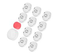 Cloth Bag Cover Buttons Kit, Round Button Base DIY Handmade Crafts Buckle Sewing Making Tools for DIY Cloth Home Decor Sewing (25MM)