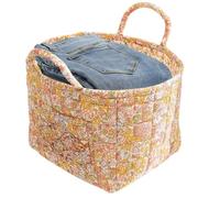 Cloth Baskets For Storage | Large Capacity Boho Closet Storage Baskets | Portable Folding Laundry Hamper Space-Saving Organizer With Handle For Toys Nursery Bathroom Bedroom Dorm