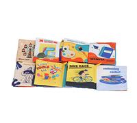 Cloth Book, Infant Book Washable 6Pcs Vivid Images Tear for Infant