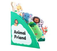 Cloth Book, Machine Washable Portable Fine Motor Skills, Quiet Learning Sensory Toys, For Car Airplane Classroom Vacation Parent Child Bonding, NewYear,