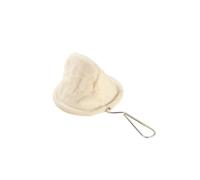 Cloth Coffee Filter Strainers,Reusable Coffee Filter,Pour Over Coffee Dripper Filter with Stainless Steel Handle for Home Office(Filter&Handle S)