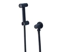 Cloth Diaper Sprayer Black Handheld Bidet Set Hand Shower for Toilet Use Brass with Hose Cold Water for,E(E)