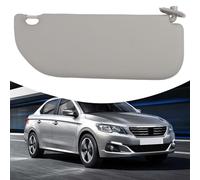 Cloth Driver Side Car Sun Visor Assembly for 98038433ds 301 Citroën Left - Abs Oxford C3 Integrated Mirror Direct Oem Replacement