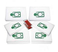 Cloth Dust Bags for Numatic Henry Hetty Vacuum Cleaners (Pack of 20 + 10 Fresheners)