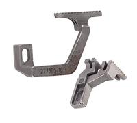 Cloth Feed Teeth for Overlock Sewing Machine, Premium Metal Four Thread Teeth, High Hardness Durable Wearproof No Burr, Portable Easy Installation Sewing Machine Parts for M800 Ove