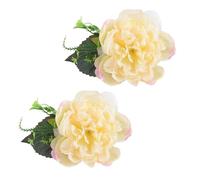 Cloth Flower Curtain Tie Backs Peonys Curtain Tieback Clip Decorative Rope Holdbacks Window Buckles For Window Decoration Decorative Fasteners