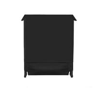 Cloth Folding Bed Cover with Elastic Drawstring for Consistent Dust and Humidity Protection Over Time (Gray72*80cm)