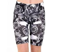 Cloth Garage® Womens Cycling Style Cotton Dancing Shorts Ladies Stretchy Above Knee Shorts Active Sport Shorts Leggings Hot Pants Yoga Sports Short Size UK 8 to 22
