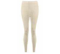 Cloth Garage® Womens Plain Stretchy Viscose Leggings Ladies Viscose Soft Elasticated Waist Leggings Ladies Full Length Legging for Gym and Casualwear Sizes UK 8-26 Cream