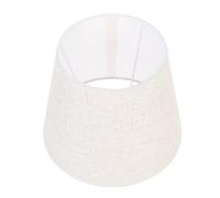 Cloth Lamp Shade Light Cover for E27 Bulb Holder, Grey | Simple Style, Glare Reduction and Eye Comfort for House Living Room Reading, Renters and Office Workers