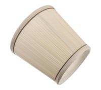 Cloth Lampshade for Table Lamps, E14 Fitting, Tapered Barrel | Fabric and Metal Frame, Closed Top Design, Ambient Lighting, Living Room Reading Corner, One Pack