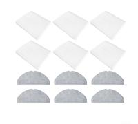 Cloth Mop Pads & Filters for Eufy for g50 for l60 for hybrid(B) | Soft cloth mops, removable design, washable reuse, maintains floor shine, for g50 for l60 compatible