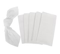 Cloth Napkins 42 x 42 CM, Napkins Cloth, Cotton Cloth Napkins, 6 pack Party Napkins Adults Cloth Reusable Napkins for Christmas/Dinners/Weddings/Bar/Cocktail (white)
