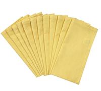 Cloth Napkins Set of 12 (18x18 Inches or 46x46 CM) 100% Cotton Everyday Use Premium Quality Cloth Napkins Ultra Soft Perfect Dinner Napkins/Table Napkins - Yellow - The Home Talk